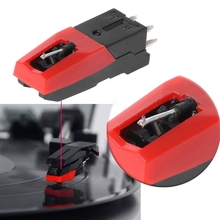 1 Uds Gramophone cartucho para puntero magnético con LP accesorios de aguja de vinilo para fonógrafo giradiscos Stylus nuevo 2024 - compra barato