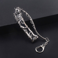 Game PS4 Bloodborne Axe Weapon Keychain For Men Women High Quality Metal Removable Keyring Pendant Men Car Women Bag Accessories 2024 - buy cheap