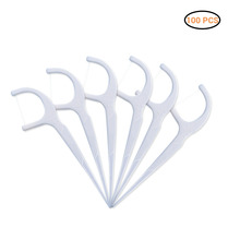 100Pcs Dental Floss Sticks Dental Floss Toothpick Sticks Tooth Cleaner Sticks Oral Care 2024 - buy cheap