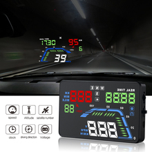 XYCING Q7 GPS HUD 5.5 inch Car Head Up Display Windshield Projector Speedometer Overspeed Dashboard Driving Time 2024 - buy cheap