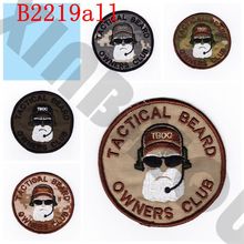 Embroidery patch NSWDG DEVGRU Seal Team 6 Tactical Beard Owners Club morale 2024 - buy cheap