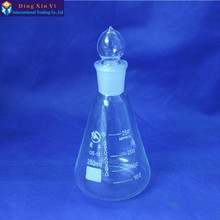 Free shipping 1PC 250ML Glass conical flask Glass Erlenmeyer Flask glass triangle flask for laboratory 2024 - buy cheap