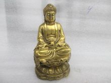 Ancient Chinese bronze Buddha had Tibetan Buddhism statue 2024 - buy cheap