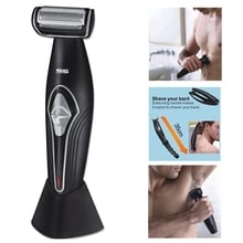 Pro facial body groomer set shaving machine wet dry electric shaver back for men electric razor full body beard hair trimmer 2024 - buy cheap