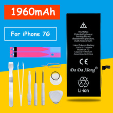 Hot Selling 1960mAh Battery Real Capacity For iPhone 7 7G With Machine Tools Kit Replacement Bateria 2024 - buy cheap