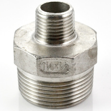 MEGAIRON 1-1/4"x1/2" Threaded Reducer Hex Nipple Male x Male Stainless Steel SS304 Pipe Fittings 2024 - buy cheap