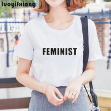 Женская футболка, женская одежда, модные Забавные футболки с надписью, хлопковые топы с короткими рукавами, черно-белая футболка с принтом, Femme 2024 - купить недорого