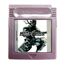 Cartucho de juego sólido de Metal Gear, accesorios para consola de videojuegos de 16 bits 2024 - compra barato