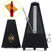 FLEOR Tower-type Mechanical Metronome With Pendulum Metronome Piano Drum Violin,Black 2024 - buy cheap