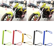 150cm Motorcycle Alarm Disc Lock Security Anti Thief Motorbike Wheel Disc Brake Bag And Reminder Spring Cable 2024 - buy cheap