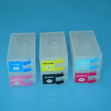 Cartucho de tinta rellenable PJIC1-PJIC6 PP100, con reiniciador de Chip, para impresora Epson PP-100 PP100N PP100AP 2024 - compra barato