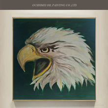Professional Artist Hand-painted High Quality Abstract Animal Eagle Oil Painting On Canvas Eagle Canvas Painting Decoration 2024 - buy cheap