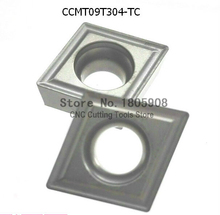 Free Shipping 10PCS CCMT09T304-TC Metal ceramic inserts Cutter Carbide Alloy for Lathe Holder SCLCR / SCFCR 2024 - buy cheap