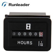 Runleader AC Digital Mechanical Hour Meter RL-HM001 For Generators Motors Diesel Engine Mower Snowmobile pump turf 2024 - buy cheap