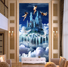 Custom 3D wallpaper. Creative fantasy angel heaven murals for the living room wall vinyl papel de parede 2024 - buy cheap