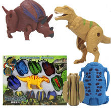 10pcs/Set Deformation Dinosaur Eggs Toys Creative Animals Model  Gift for Boys Children 2024 - buy cheap