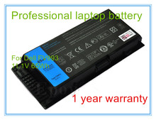Original m4600 m6600 battery for fv993 pg6rc r7pnd 6cell 65WH 11.1V laptop battery free Shipping 2024 - buy cheap