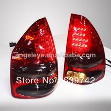Prado 2700 для TOYOTA FJ120 LC120 светодиодная задняя лампа 2003-2008 года красный черный цвет V1 2024 - купить недорого
