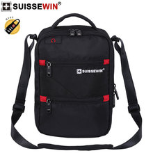 2019 Swiss Fashion Shoulder Bag Men Mini Handbag Black Crossbody For Ipad Casual Oxford Messenger Satchel Music Bag Women 2024 - buy cheap