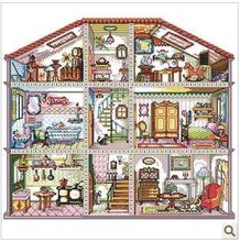 Factory Shop Cross Stitch Kit Lovely Children Room Free Shipping 2024 - buy cheap