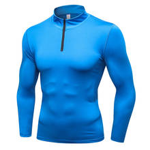 Running Jacket Slim Fit Mens Sports Jackets Running Shirt Long Sleeve Sport Top Sweat Sports Wear Mens bodybuilding Sweatshirts 2024 - buy cheap