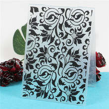 Lace Flowers Plastic Template Embossing Folder For Scrapbooking Photo Album Greeting Card Gift Box Making 2024 - buy cheap