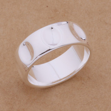 Оптовая продажа, высококачественные посеребренные модные ювелирные кольца 2024 - купить недорого