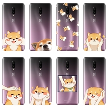 Shiba Inu Dog Cute Kawaii Puppy Girl Soft Back Cover For One Plus 6 6T 5 5T 3 3T Phone Case Silicone For OnePlus 6 6T 5 5T 3 3T 2024 - buy cheap