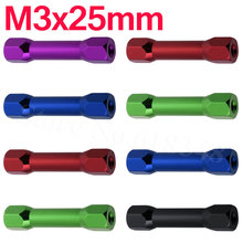 8-pack  M3x25mm Aluminum Standoffs Spacer Hex For RC FPV Drone Multicopter 2024 - buy cheap