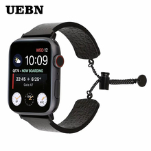 UEBN-correa para iwatch de 38mm, bandas de 42mm, 44mm y 40mm, pulsera para Apple Watch de 38mm, Serie de acero inoxidable 4 3 2 1 2024 - compra barato