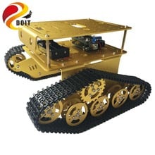 Double Decker Wi-fi Tanque RC T300 de ESPduino Development Kit com L293D Motor Escudo para Arduino UNO 2024 - compre barato