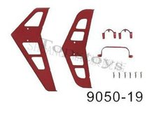 Shuang Ma spare parts RC helicopter Double Horse spare parts 9050-19 balance stabilizer fin sheets 2024 - buy cheap