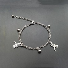 Fashion titanium steel dragonfly bracelet stainless steel bracelet accessories creative wild hot sale 2024 - buy cheap