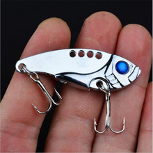 Señuelo de pesca de Metal VIB, 11g, 5cm, Isca, vibración vívida, Wobblers, bajo, Cicada, Spinners, cebo para todo tipo de aparejos de pesca de agua superior, 1 Uds. 2024 - compra barato