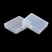 2pcs/lot Transparent Toolbox Electronic Plastic Parts Container Tool Box Screw Fish Hook Drill Bit Component Storage Box 2024 - buy cheap