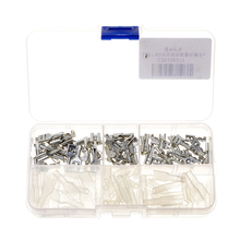 120Pcs Female Spade Bare Terminals 2.8mm/4.8mm/6.3mm Transparent Insulation Sheath Wire Butt Splice Female Spade Connector Kit 2024 - buy cheap