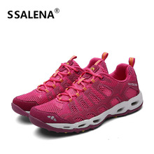 Zapatillas de correr transpirables para mujer, zapatos deportivos de malla, suela suave, antideslizantes, talla 36-40, AA11096 2024 - compra barato