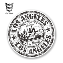 EARLFAMILY-pegatina de vinilo de Los Ángeles, California, 13cm x 13cm, iPad, portátil, para de viaje, motocicleta, pegatina para coche 2024 - compra barato