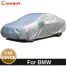 Cawanerl Thicken Car Cover Sun Snow Rain Resistant Cover For BMW M1 M2 M3 M6 E26 E30 E36 E46 E90 E92 E93 F80 E24 E63 E64 F06 F12 2024 - buy cheap