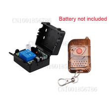DC 12 V 10A 1CH RF Sem Fio Interruptor de Controle Remoto Transmissor + Receptor De Acesso/porta (para não incluir bateria)