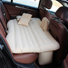 2018 Brand New Car Back Seat Cover Car Air Mattress Travel Bed Inflatable Mattress Air Bed with Two Air Pillow Camping Outdoor 2024 - buy cheap