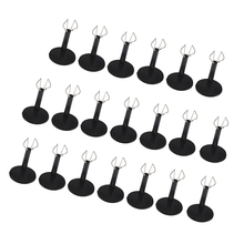 MagiDeal 20pcs Black Adjustable Doll Stand Display Holder for   Doll or Teddy Bear 2024 - buy cheap