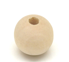 DoreenBeads 20PCs Natural Ball Wood Spacer Beads 16mm( 5/8")Dia. 2015 new 2024 - buy cheap