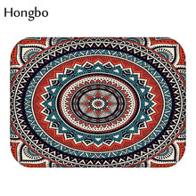 Hongbo-alfombra Bohemia Anti-salida de escape, tapetes decorativos de flores para cocina, dormitorio, para escaleras, manualidades decorativas 2024 - compra barato