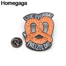 Homegaga the office tv show Metal Zinc Enamel pins Trendy medal backpack shirt clothes bag brooches badges for men women D2165 2024 - buy cheap