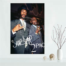 Y530L41 Custom snoop dogg 2PAC Canvas Painting Wall Silk Poster cloth print DIY Fabric Poster F#37 2024 - buy cheap