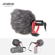 Andoer AD-M2 Metal Cardioid Directional Condenser Recording Microphone For Laptop PC for Canon DSLR Camera Smartphone 2024 - buy cheap