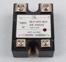 Индикатор однофазный 40А твердотельное реле (контроль переменного тока) SSR-40AA вход 90-280VAC выход 24-480VAC SSR-A48A40Z 2024 - купить недорого
