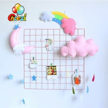 The Kindergarten Decoration Baby House Moon Star Felt Material DIY Package Sky Theme Handmade Cloth Wall Room Decorartion 2024 - buy cheap