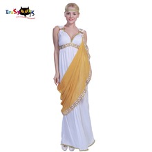 Eraspooky Carnival Medieval Dress Women Costumes Sexy Greek Roman Lady Egyptian Cleopatra Goddess Gown Renaissance Cosplay 2024 - buy cheap